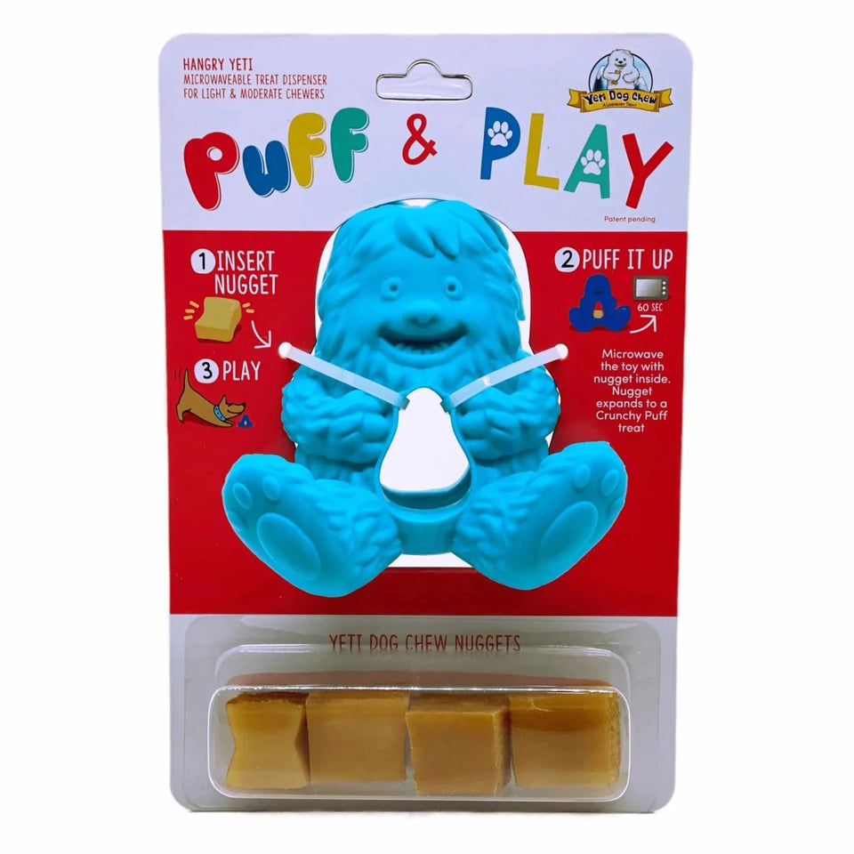 Yeti Dog Chew Puff & Play Hangry Yak - Pets Perfect