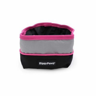 ZippyPaws Adventure Collapsible Dog Bowl, Portable Travel Bowl - Pets Perfect
