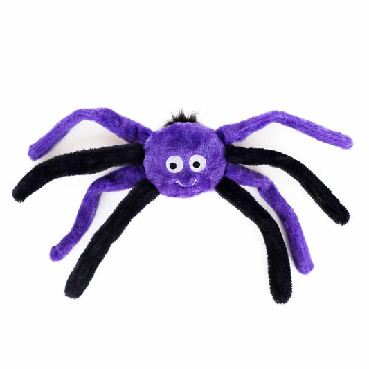 ZippyPaws Spiderz Squeaky Crinkle Spider Dog Toy 15.75".