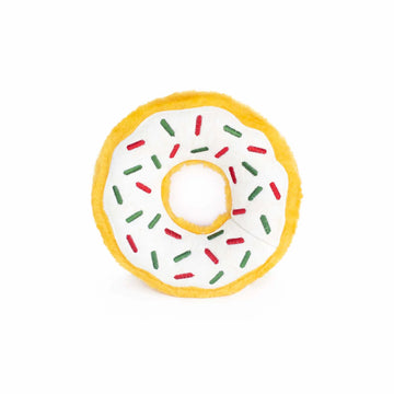 ZippyPaws Donutz Peppermint Plush Dog Toy