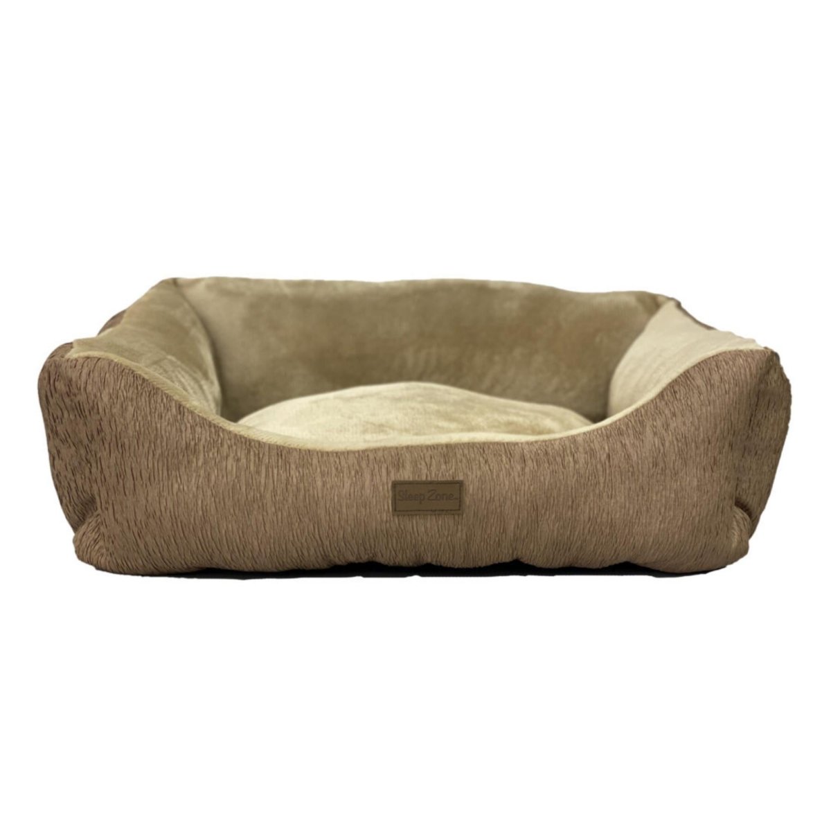 Ethical Pet Sleep Zone Wood Grain Stepin 26" Taupe - Pets Perfect