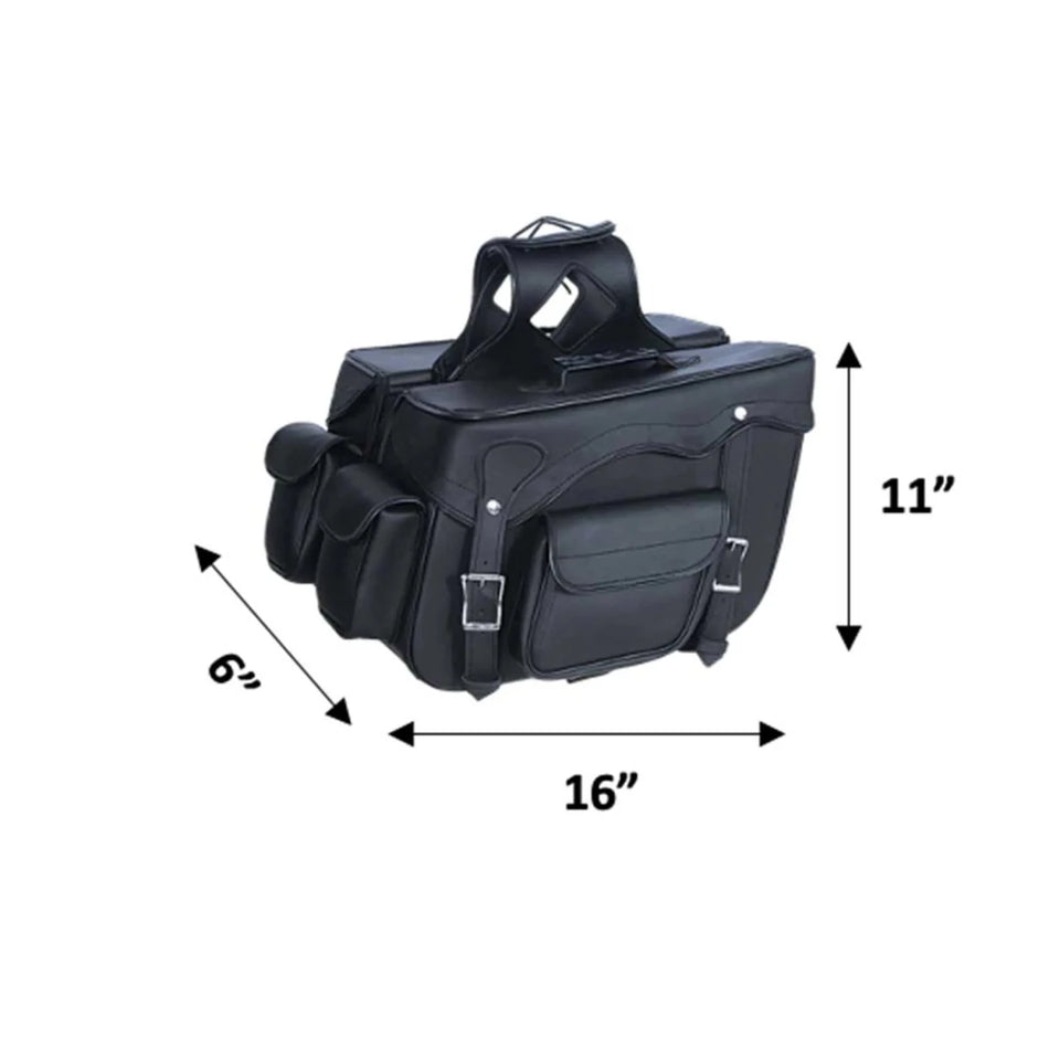 PVC Saddle Bag, view 4