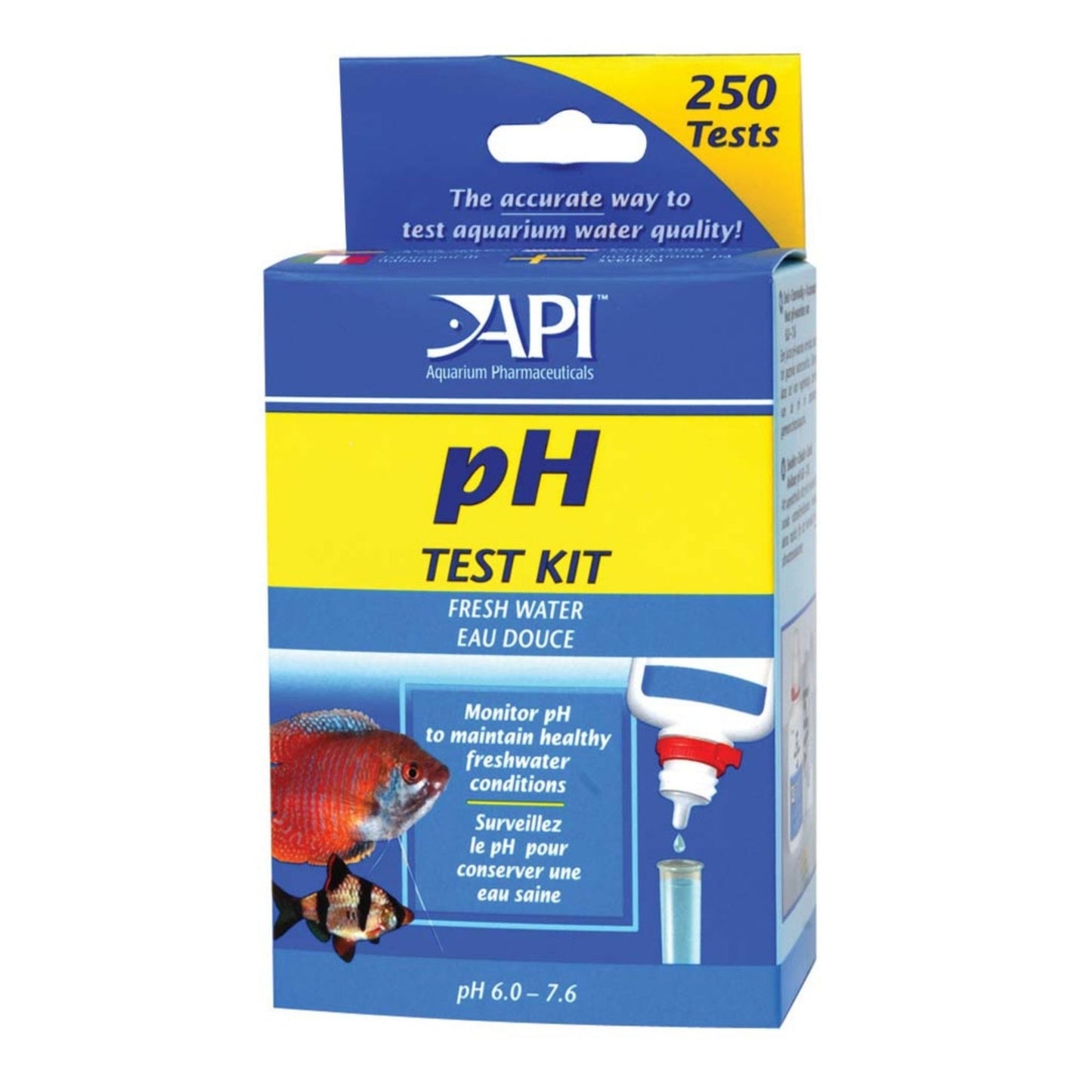 API pH Test Kit Freshwater Aquarium 1ea - Pets Perfect