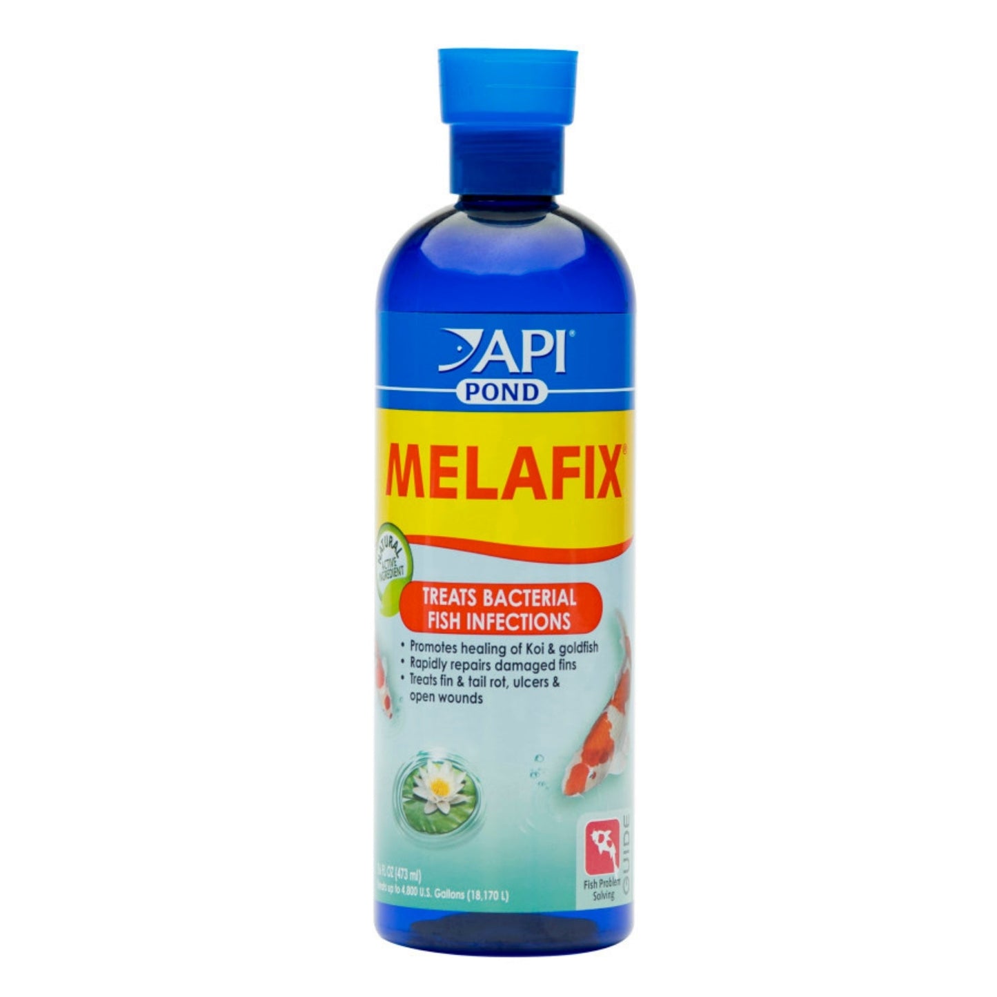 API Pond Melafix Anti-Bacterial Pond Fish Remedy 1ea/16 oz.