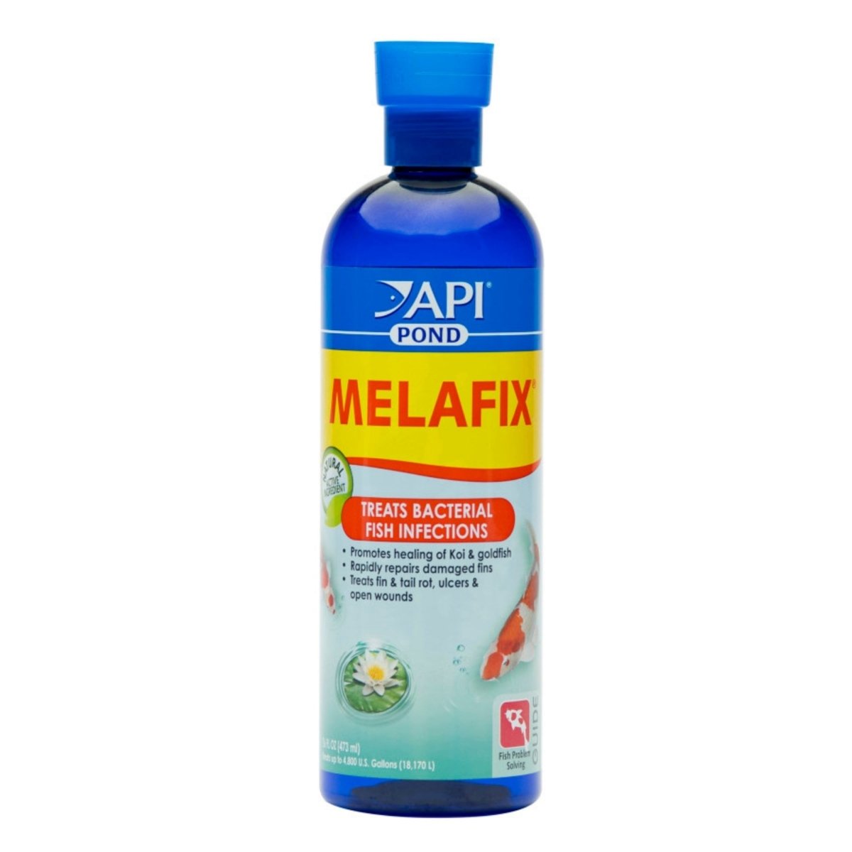 API Pond Melafix Anti - Bacterial Pond Fish Remedy 1ea/16 oz. - Pets Perfect