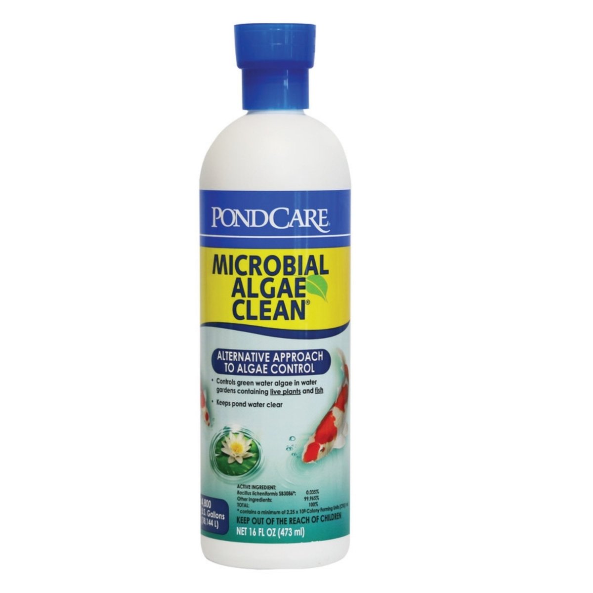 API PondCare Microbial Algae Clean 1ea/16 fl oz. - Pets Perfect