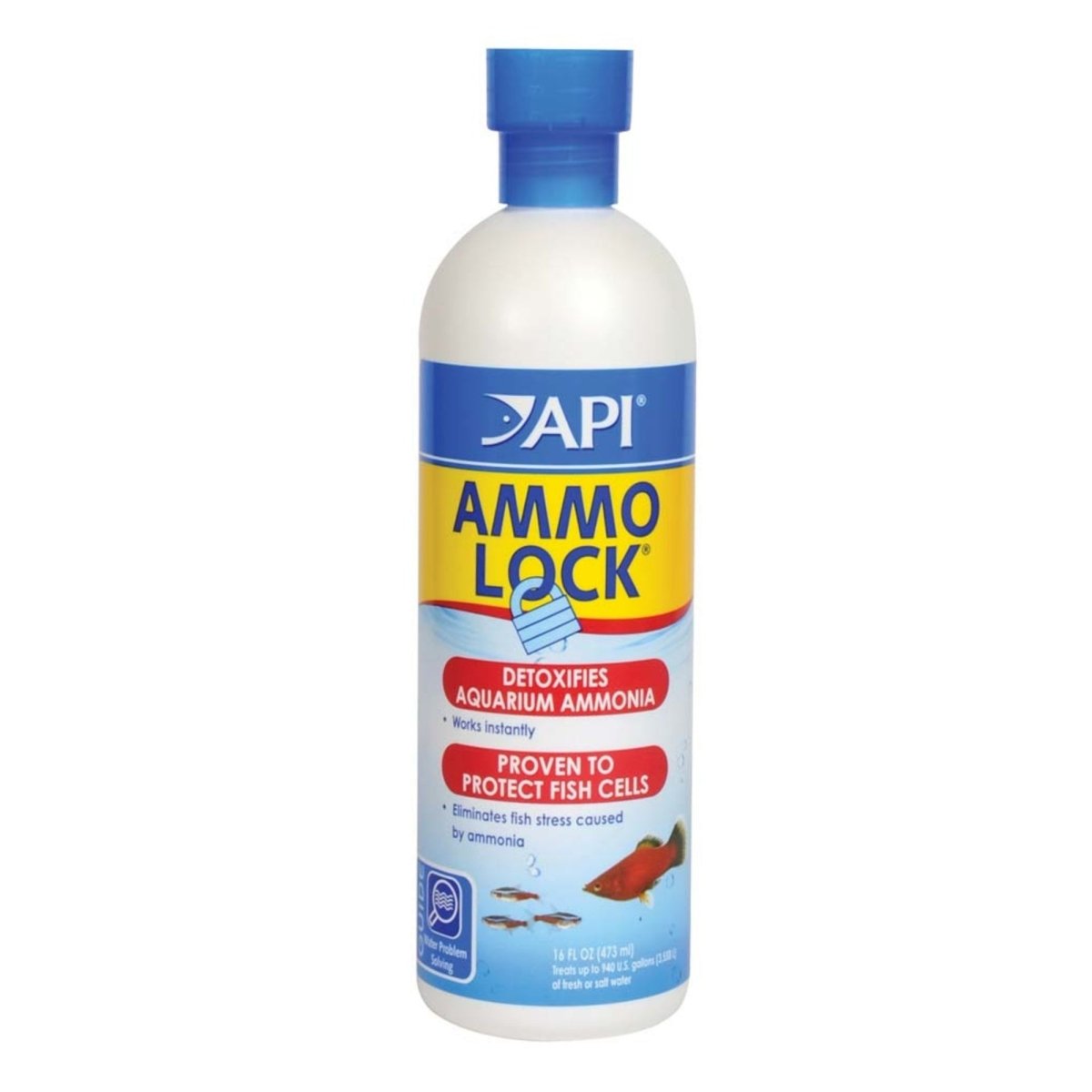 API Ammo - Lock Ammonia Detoxifier 1ea/16 fl oz. - Pets Perfect