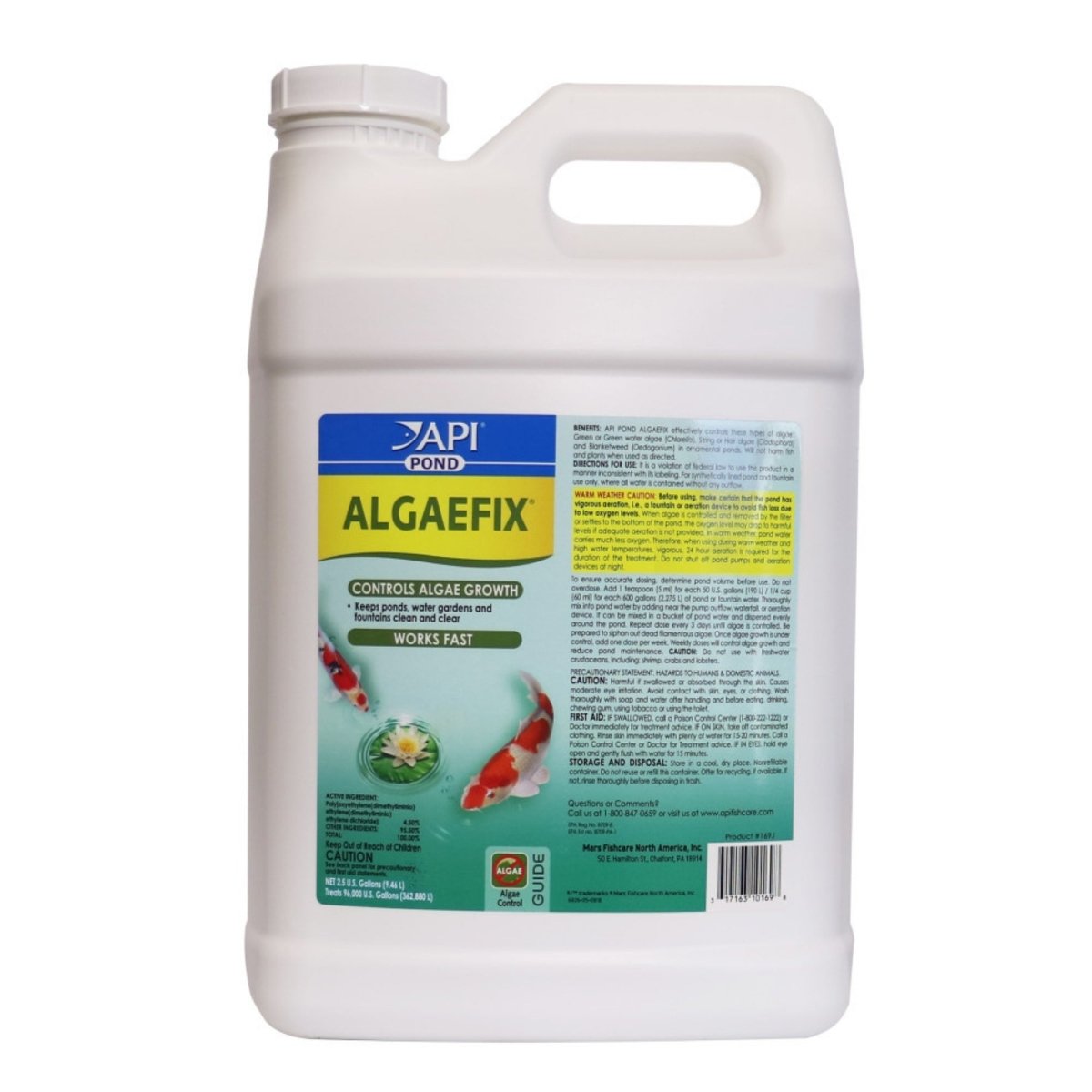 API Pond AlgaeFix Algae Control Solution 1ea/2.5 gal - Pets Perfect