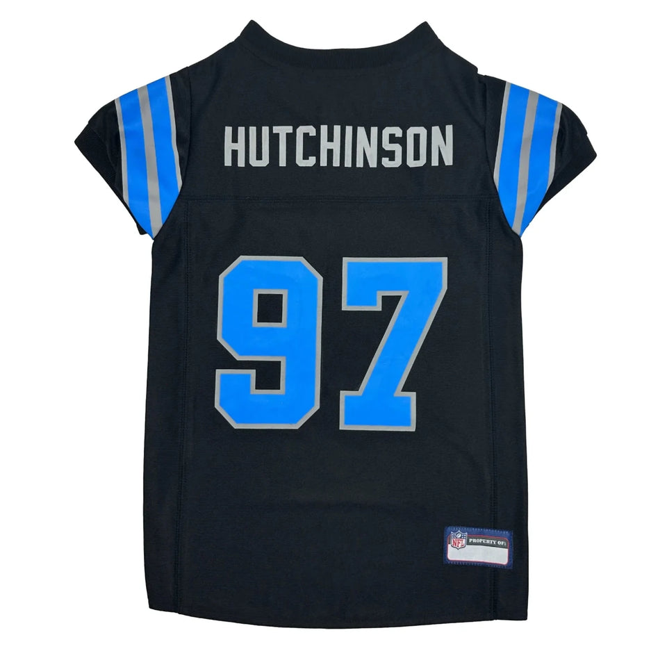 Aidan Hutchinson Alternate Black Pet Jersey (Det), MD/1, view 2