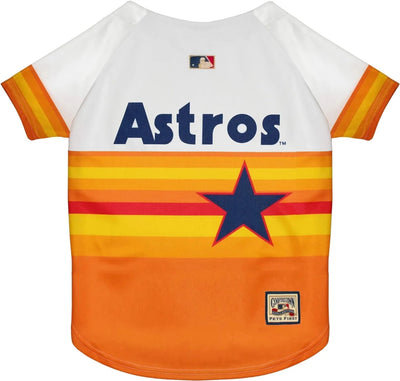 Astros Vintage Rainbow Dog Jersey, LG/1