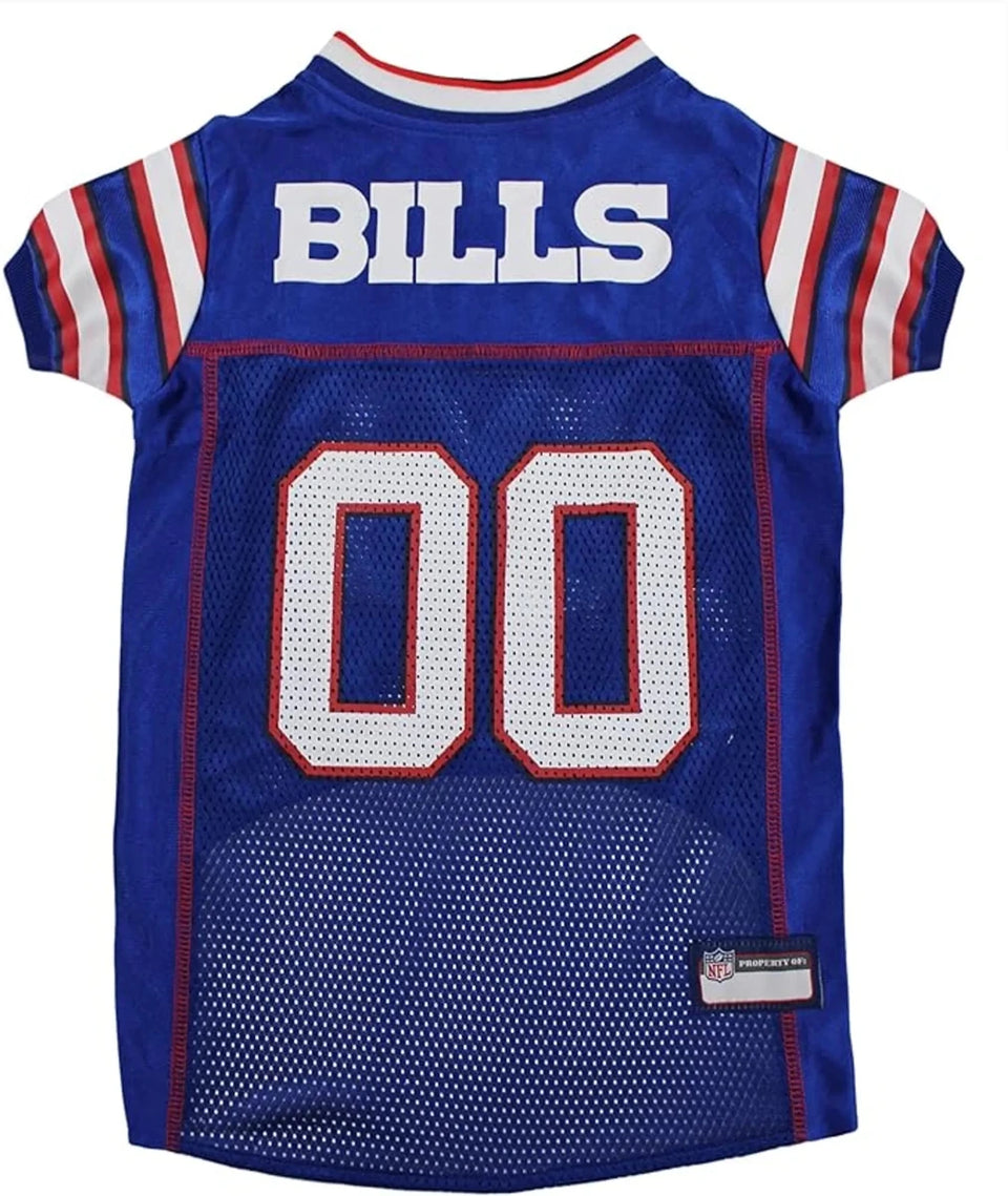 Buffalo Bills Pet Striped Jersey, view 12