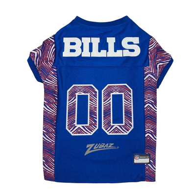 Buffalo Bills NFL Zubaz Dog Jersey, LG/1