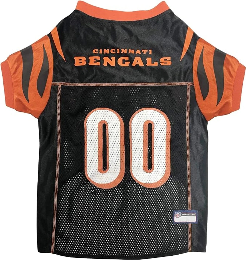 Cincinnati Bengals Pet Striped Jersey, view 5