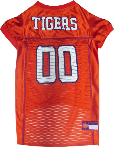 Pets First Clemson Tigers NCAA Mesh Dog Jersey, 3 XL/1