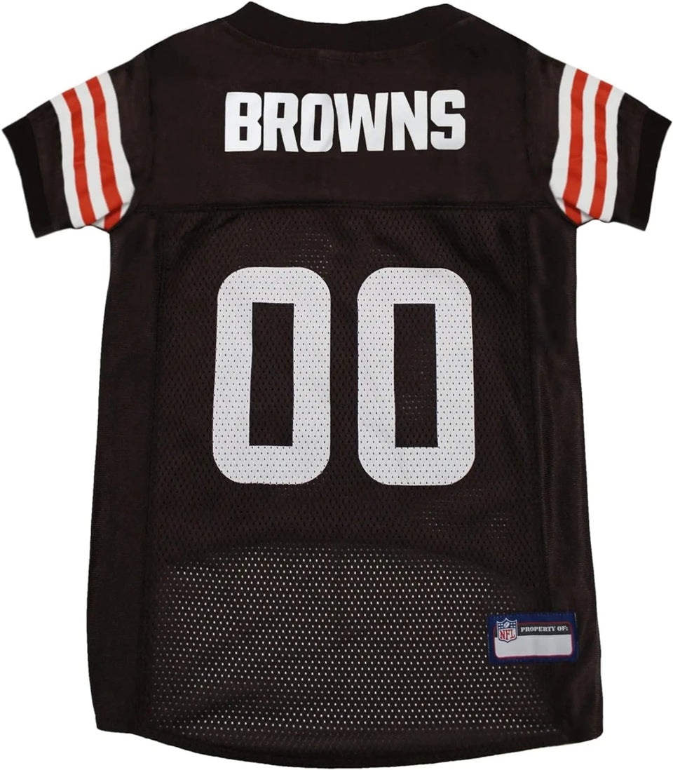 Cleveland Browns Dog Jersey - NFL Mesh Pet Jersey by Pets First, 3XL/1, view 7