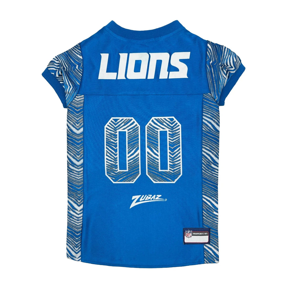 Detroit Lions NFL Zubaz Dog Jersey, LG/1