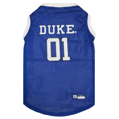 Duke Blue Devils NCAA Mesh Dog Jersey by Pets First, LG/1