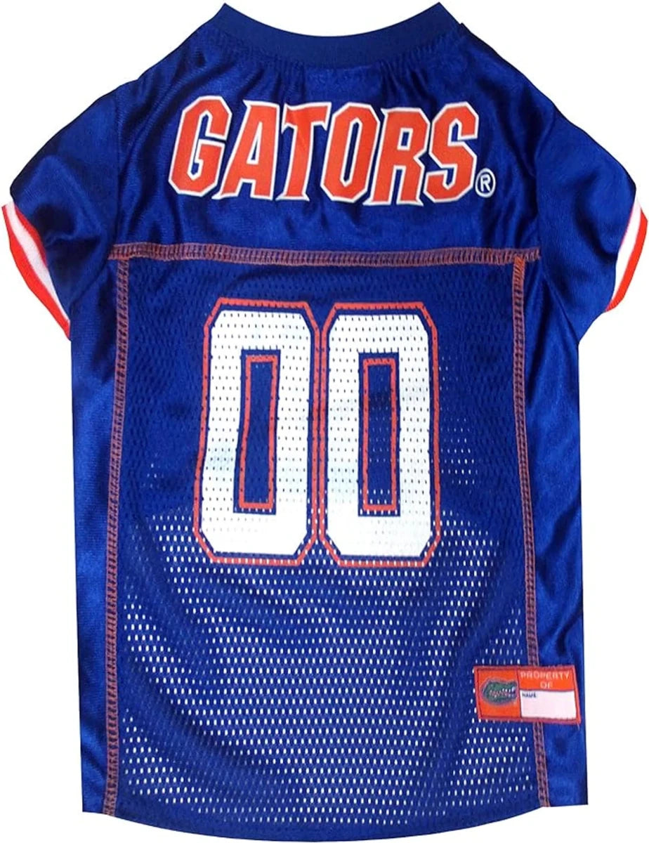 Pets First Florida Gators NCAA Mesh Dog Jersey, Dog Apparel, XXL/1, view 7