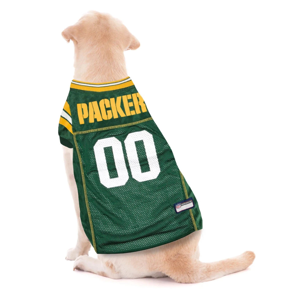 Green Bay Packers Pet Striped Jersey, view 11