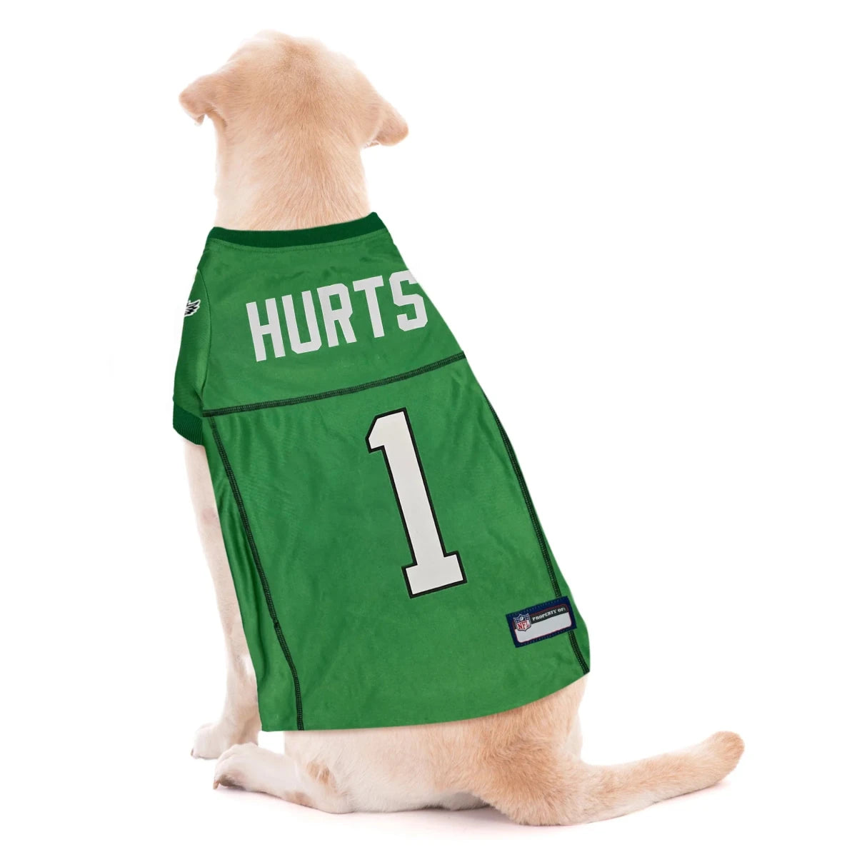 Jalen Hurts Kelly Green Jersey - Pets Perfect