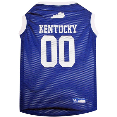 Kentucky Wildcats NCAA Mesh Dog Jersey by Pets First, LG/1