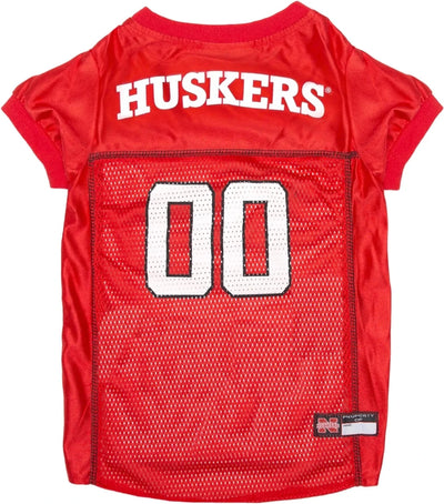 Nebraska Cornhuskers Dog Jersey - Pets First NCAA Licensed Pet Jersey, LG/1