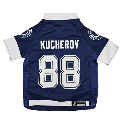 Nikita Kucherov NHLPA Dog Jersey - Tampa Bay Lightning Pet Jersey, LG/1