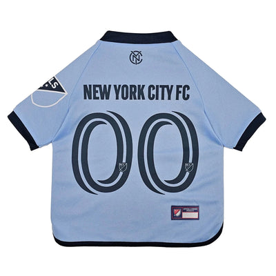 New York City FC Dog Jersey - MLS Soccer Pet Jersey, LG/1