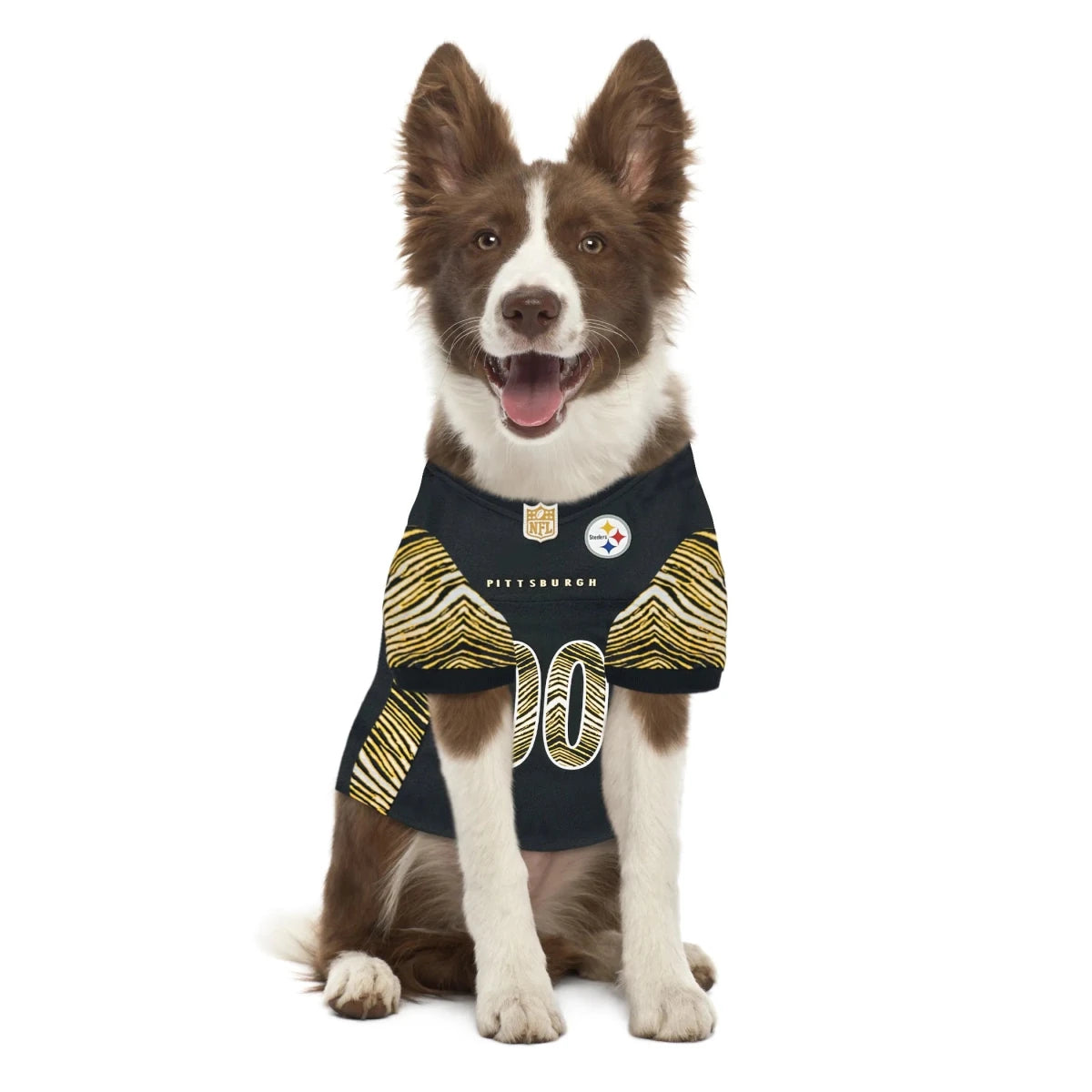 Pittsburgh Steelers Zubaz Pet Jersey - Pets Perfect