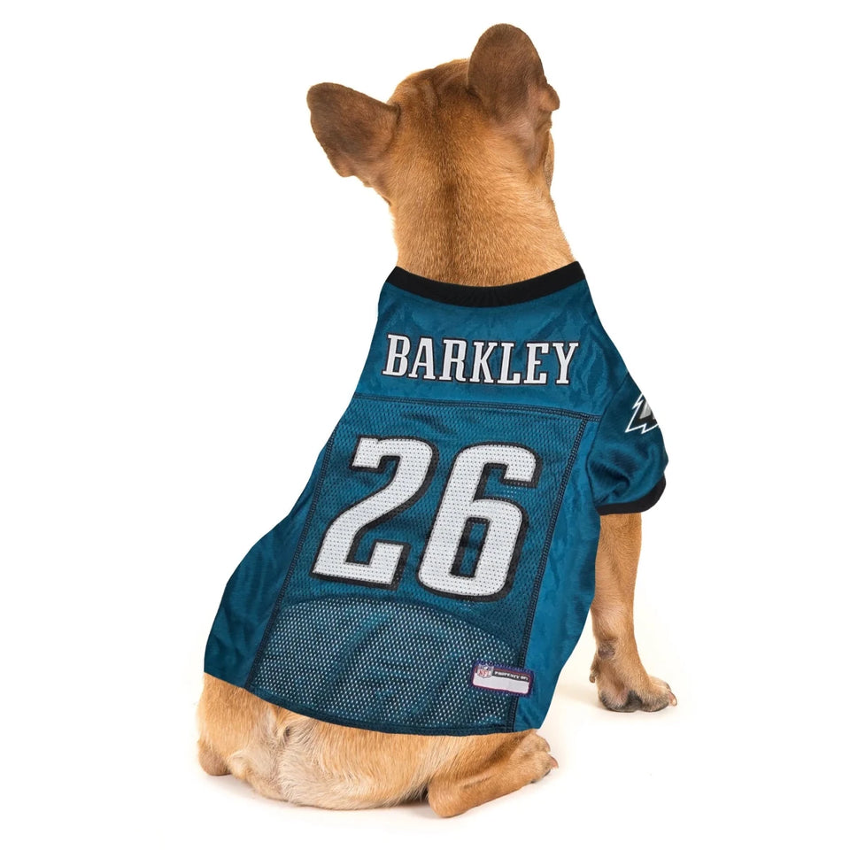Saquon Barkley Dog Jersey - Philadelphia Eagles NFL Pet Jersey, Team colors/XS, view 5