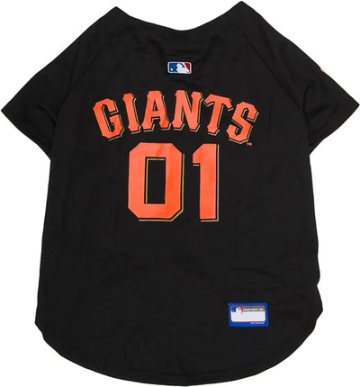 San Francisco Giants Dog Jersey - Pets First MLB Licensed Pet Jersey, LG/1