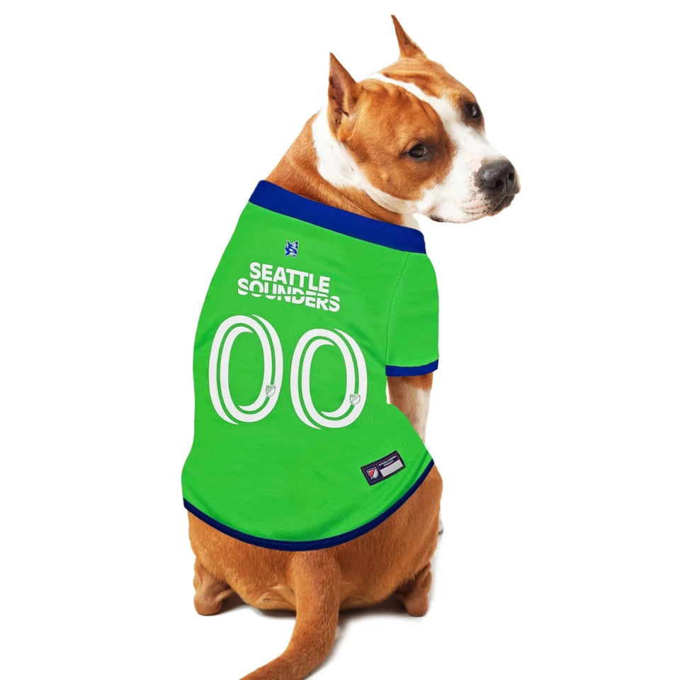 Seattle Sounders FC Dog Jersey - MLS Soccer Pet Jersey, XS/1, view 5