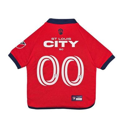 St. Louis City SC Dog Jersey - MLS Soccer Pet Jersey, LG/1