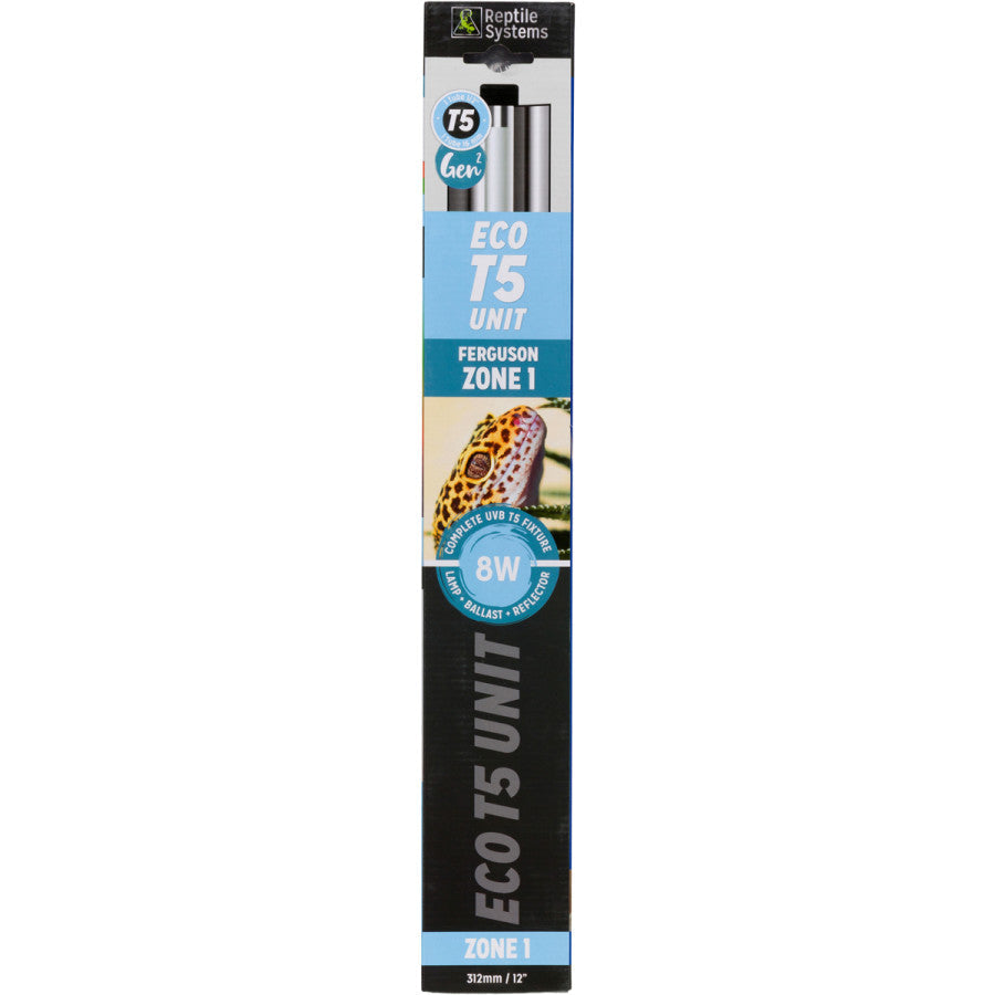 Reptile Systems Pro Eco T5 Gen 2 Fixture Zone 1, 8W, 12 in