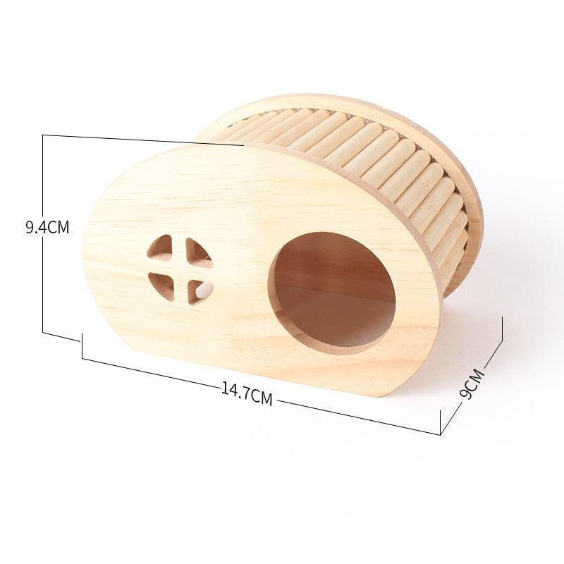 Wooden Animal Hideout: Cozy Retreat For Small Pets - Pets Perfect