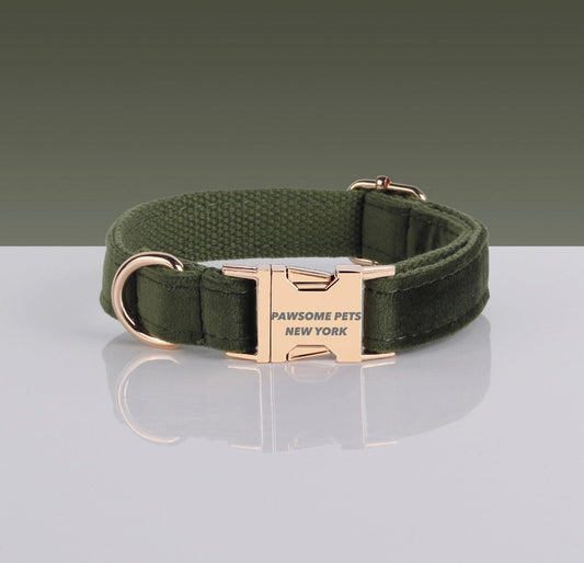 Pawsome Adjustable Nylon Dog Collar - Quick-Release Buckle for Dogs & Cats