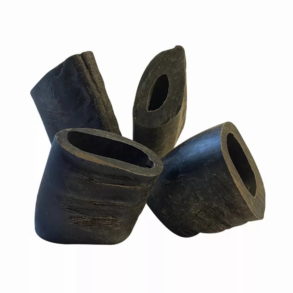 WATER BUFFALO HORN TUFFIE- 100% Natural Dog Treat & Chews, Grain-Free, Gluten-Free, Dog Chewing Dental Toys, 2 ct