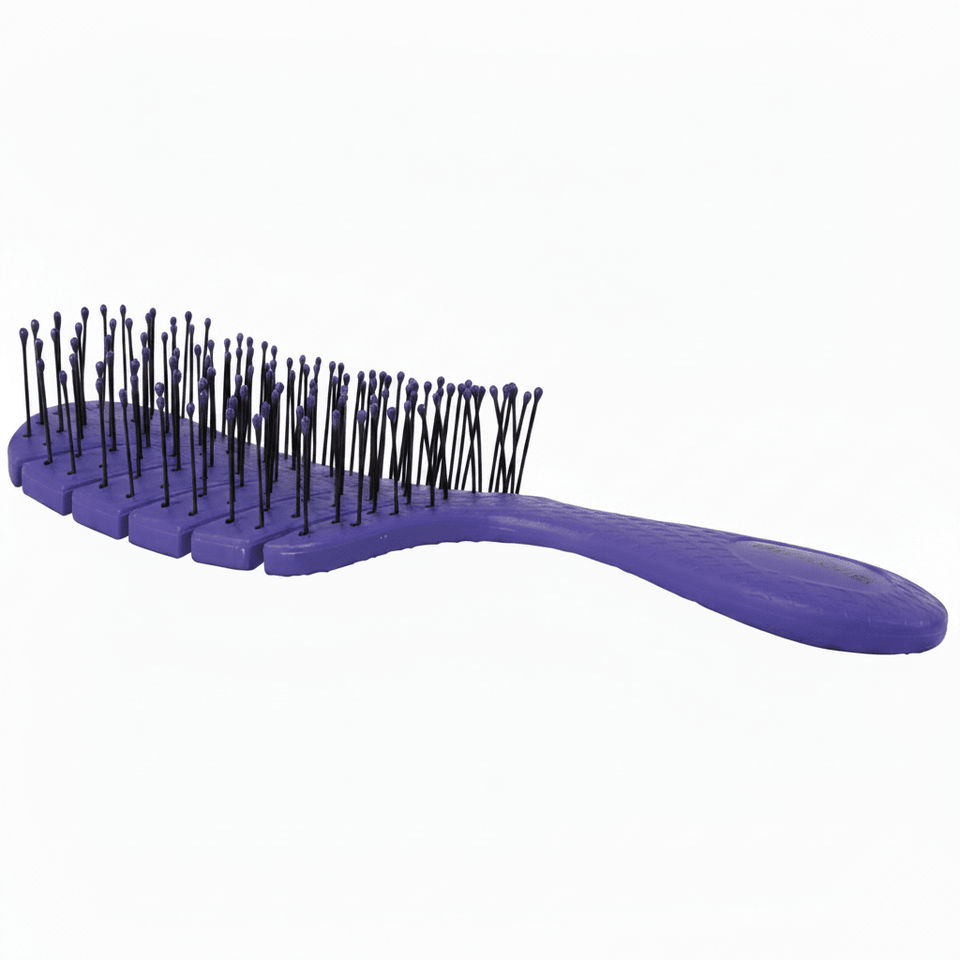 Bass Brushes- The BIO-FLEX Detangling Hair Brush Leaf Shape - Pets Perfect