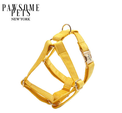 Step-in Dog Harness, Dark Yellow