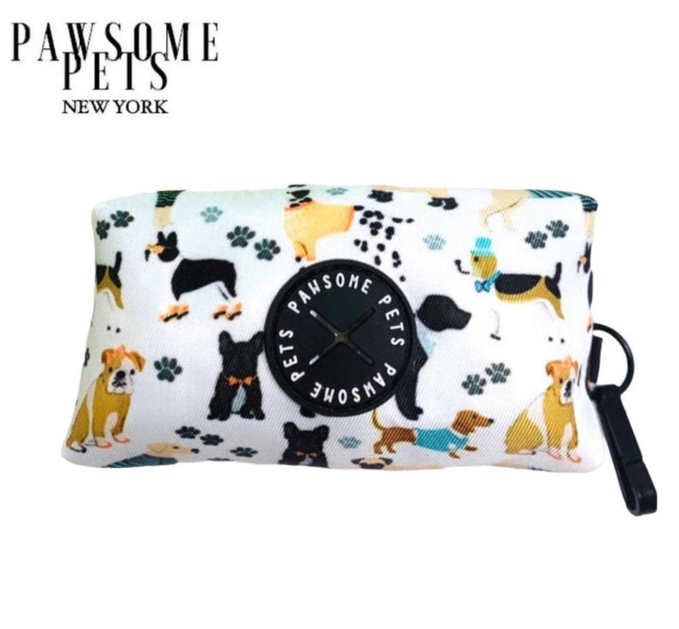 Dog Waste Bag Holder, Dapper Doggy