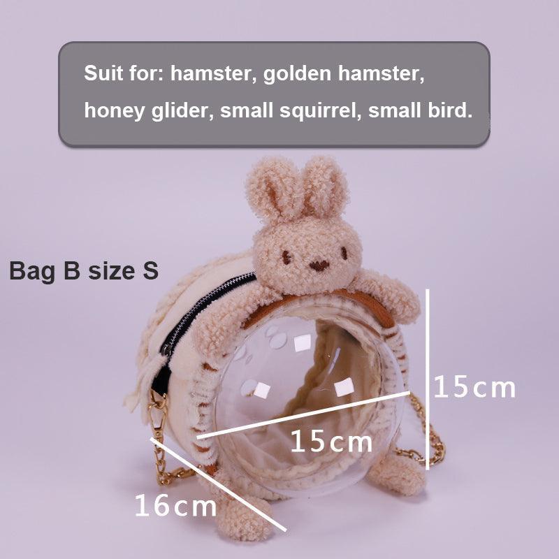 Pet Paradise Portable Hamster Cage - Travel Carrier with Going Out Bag for Small Pets - Pets Perfect