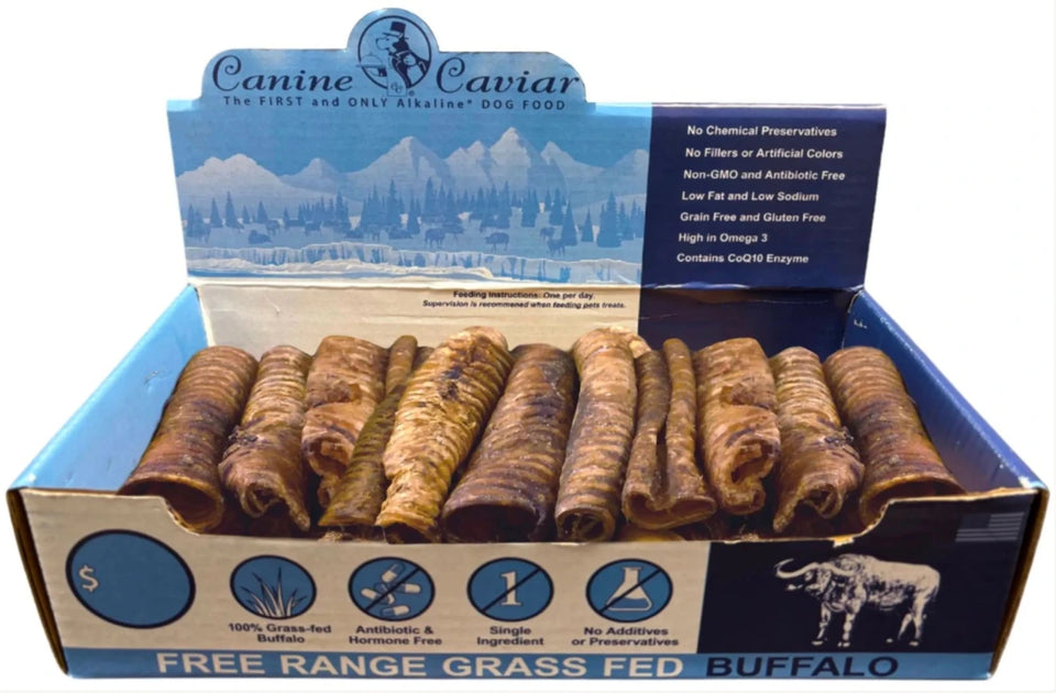 Canine Caviar Buffaroos 6 in box Dog Treats - Pets Perfect