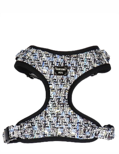 Adjustable Dog Harness, Royal Black