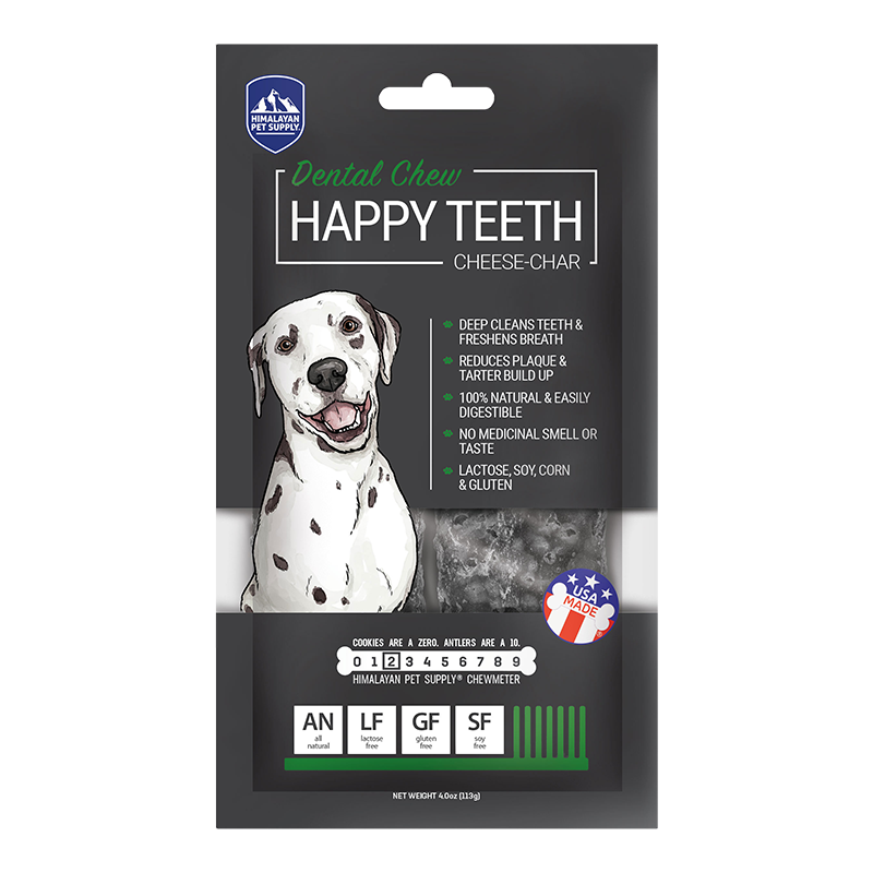 Himalayan Dog Cheese Charcoal Dental Dog Chew 4 oz
