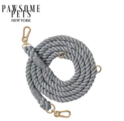 Hands-Free Dog Rope Dog Leash - Charcoal