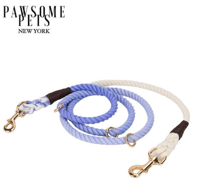 Hands-Free Dog Rope Dog Leash - Ombre Light Purple