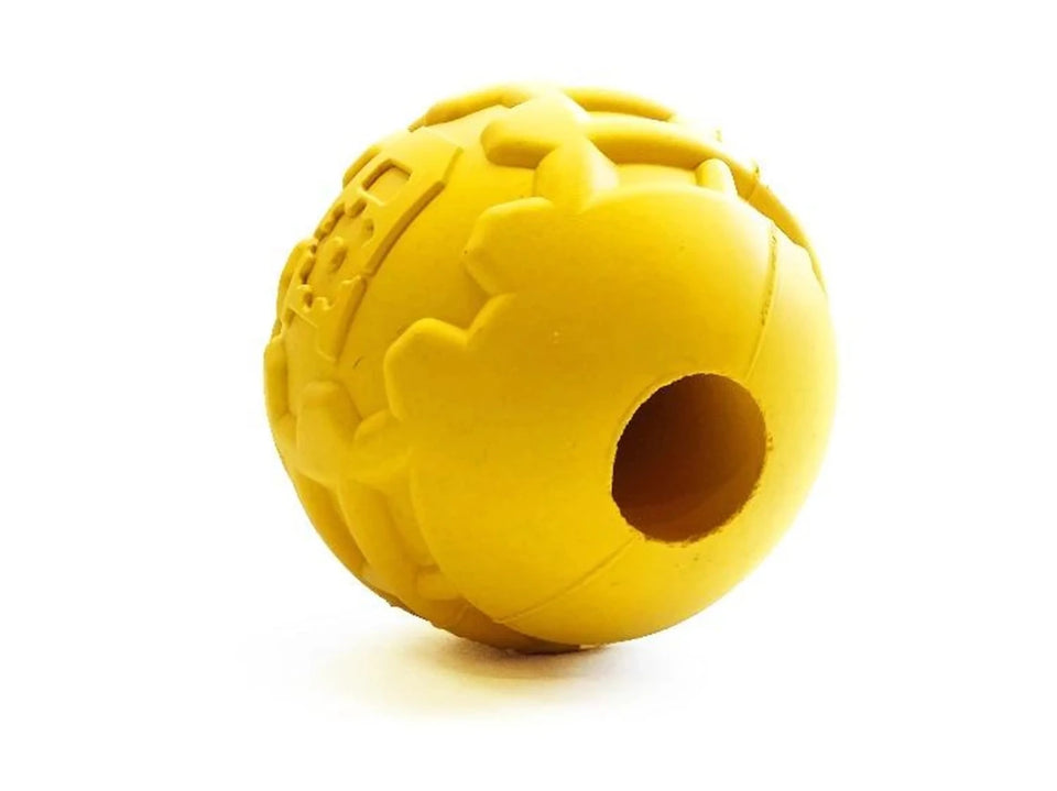 ID Ball - Ultra-Durable Rubber Dog Chew Ball - Pets Perfect
