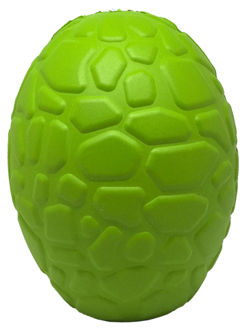 MKB Dinosaur Egg Durable Rubber Chew Toy & Treat Dispenser
