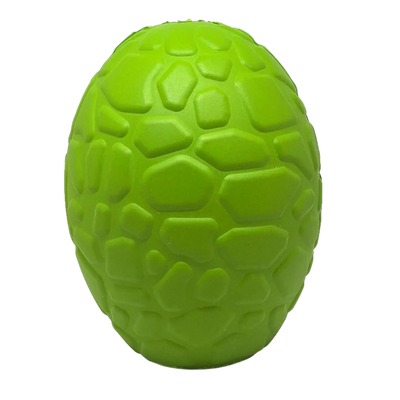 MKB Dinosaur Egg Durable Rubber Chew Dog Toy & Treat Dispenser - Pets Perfect