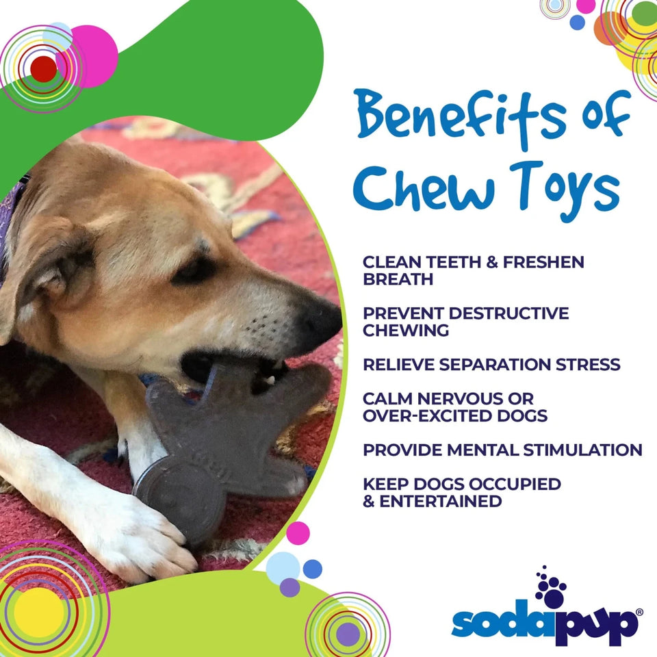 SP Gingerbread Man Ultra Durable Nylon Dog Chew Toy for Aggressive Chewers - Pets Perfect